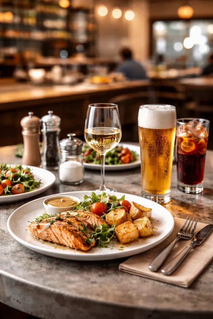 Speisen und Getränke